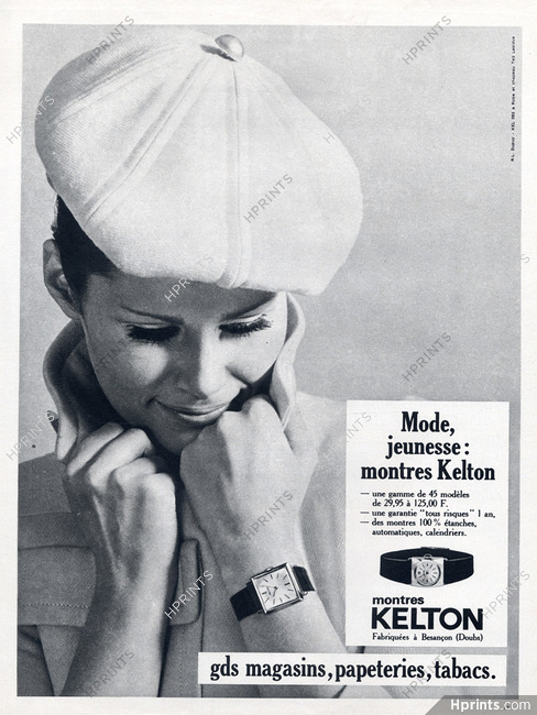 Kelton (Watches) 1967 Ted Lapidus Hat