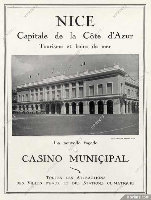 Nice (City) 1941 Casino Municipal, Gambling