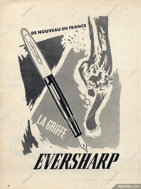 Eversharp (Pens) 1951 La Griffe Lion, Lioness