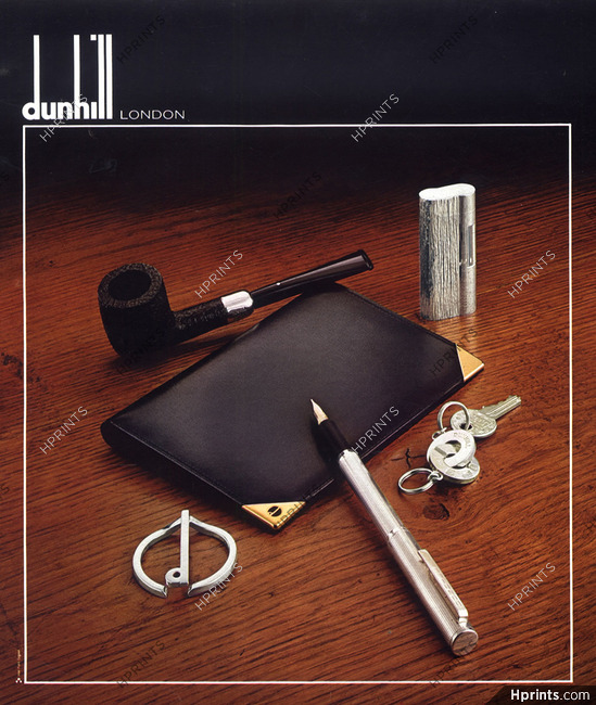 Alfred Dunhill 1978 Lighter, Pen, Tobacco Pipe
