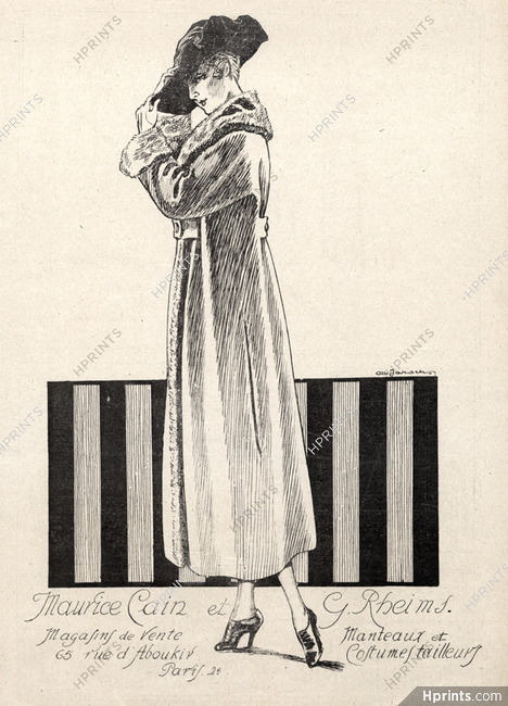 Ets Maurice Cain & G.Rheims 1918 Coat, Albert Jarach