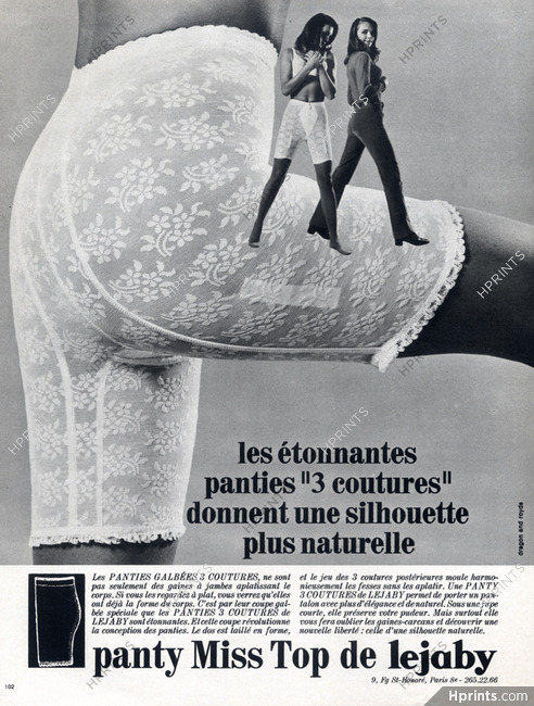 Lejaby (Lingerie) 1969 Panty Miss Top