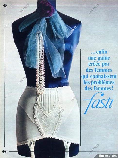 Fasti (Lingerie) Du Pont de Nemours 1966 Girdle