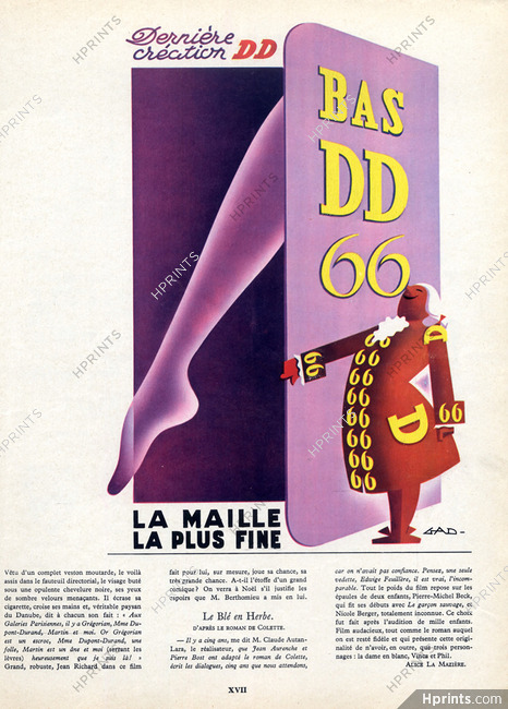 DD - Doré Doré (Stockings) 1953 L.Gadoud