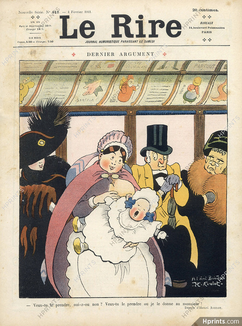 Henri Avelot 1911 Nurse Nurse, Comic Strip