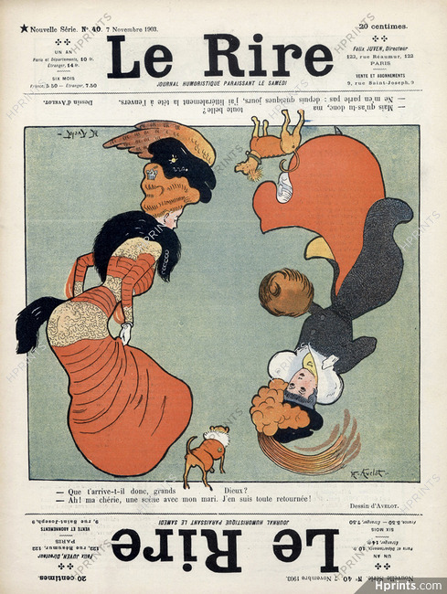 Henri Avelot 1903 Comic Strip