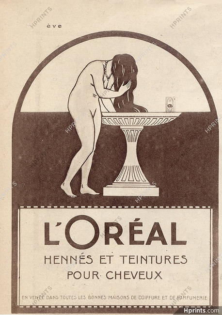 L'Oréal 1922 Dyes for hair, Hairstyle