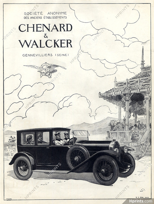 Chenard & Walcker (Cars) 1924 Wanko