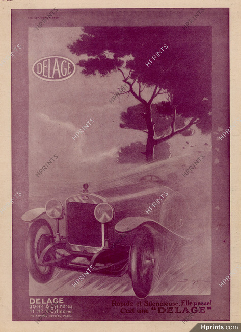 Delage (Cars) 1924 Simont