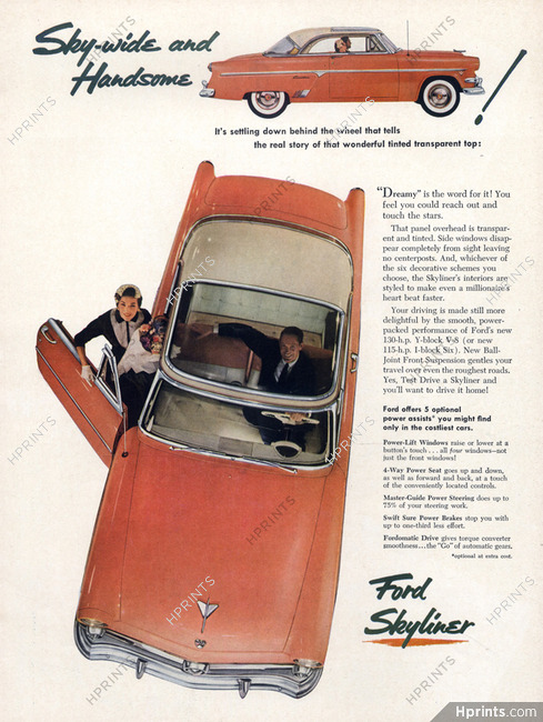 Ford (Cars) 1954 Skyliner