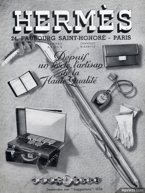 Hermès 1935 Gloves, Toiletries Bag, Ice Axe