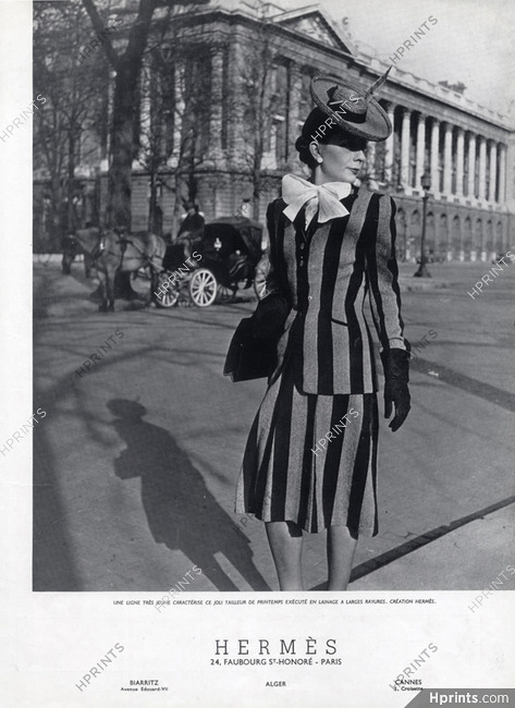 Hermès (Couture) 1941 Fashion Photography