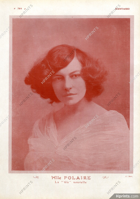 Polaire 1909 Portrait