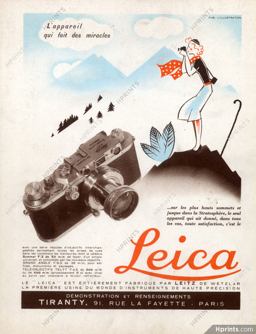 Leica Leitz 1937 Ernest Leitz Wetzlar
