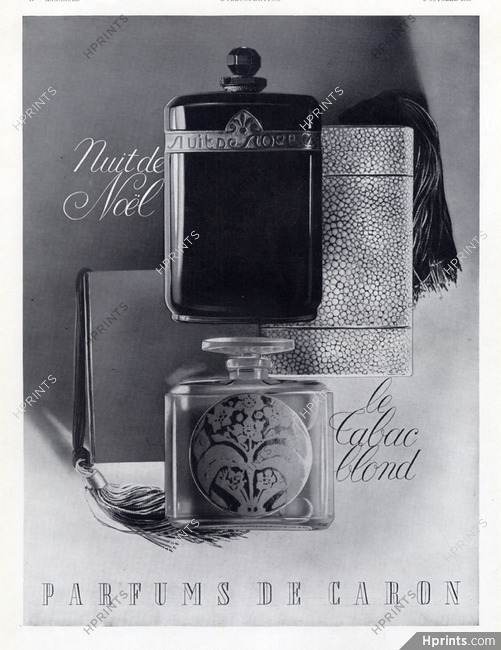 Caron (Perfumes) 1936 Le Tabac Blond, Nuit De Noël