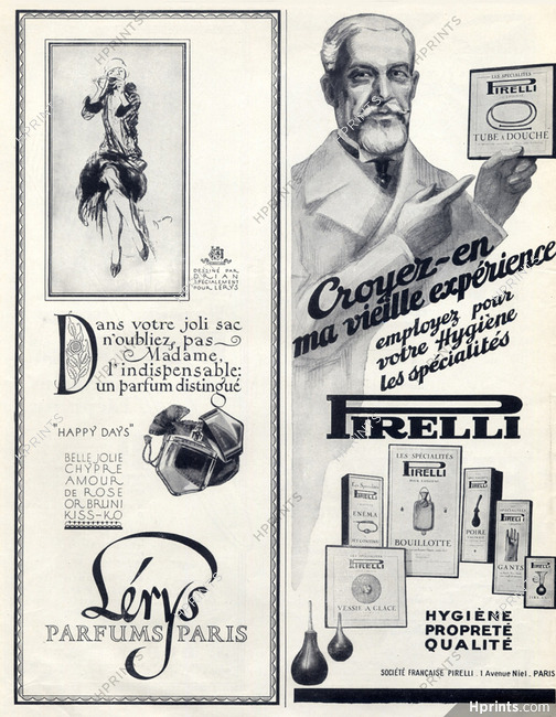 Lerys (Perfumes) 1926 Happy Days Perfume for Handbag, Etienne Drian