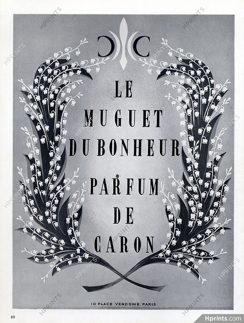 Caron (Perfumes) 1956 Le Muguet Du Bonheur, Lily Of The Valley