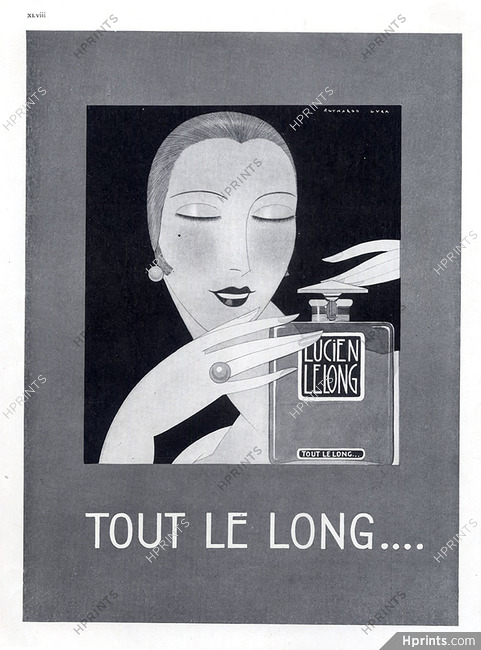 Lucien Lelong (Perfumes) 1926 Tout le Long.. Reynaldo Luza