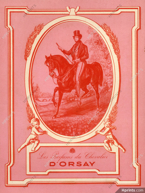 D'Orsay (Perfumes) 1943 Chevalier Horse