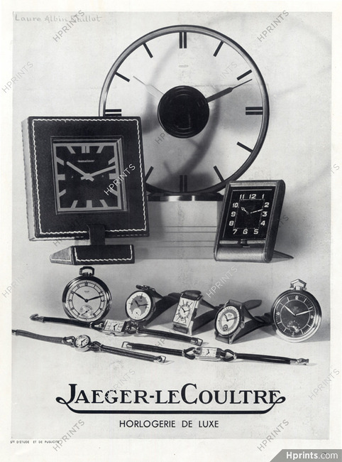 Jaeger-leCoultre 1938 Pendule, Photo Laure Albin Guillot