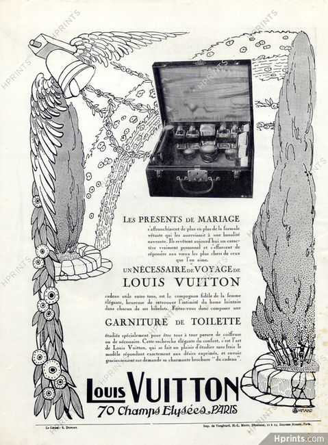 Louis Vuitton 1923 Nécessaire de Voyage, Garniture de Toilette, Armand