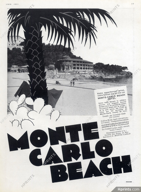 Monte Carlo (City) 1931 Casino, Gambling