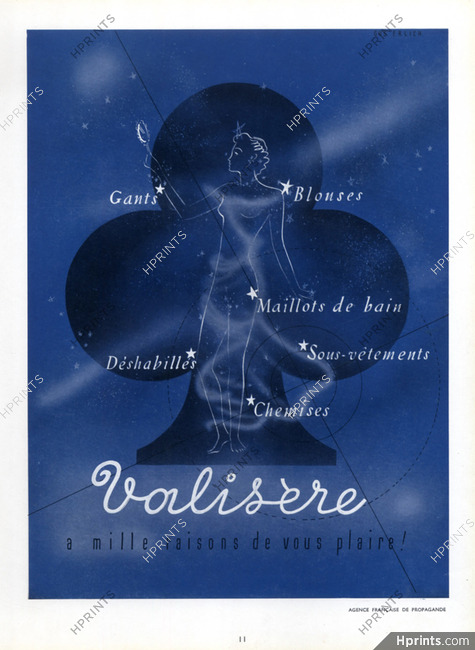 Valisère (Lingerie) 1937 Nude, Gus Erlich