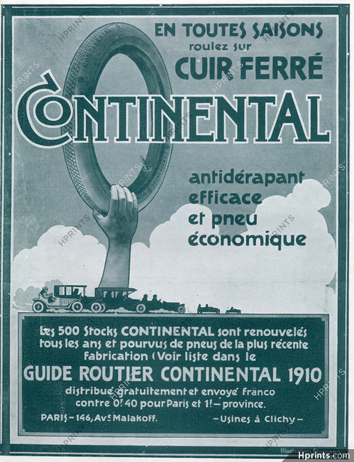 Continental (Tyres) 1910 Ehrmann