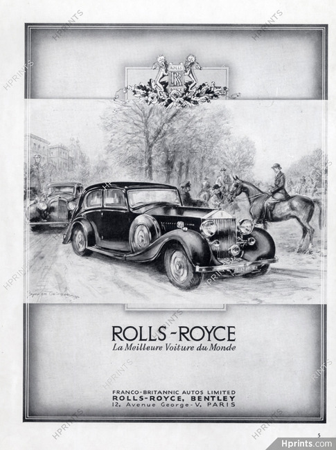 Rolls-Royce 1937 Bryan de Grineau