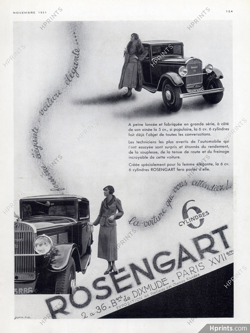 Rosengart (Cars) 1931
