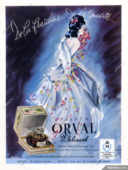 Molinard (Perfumes) 1947 Orval, Massa (L)