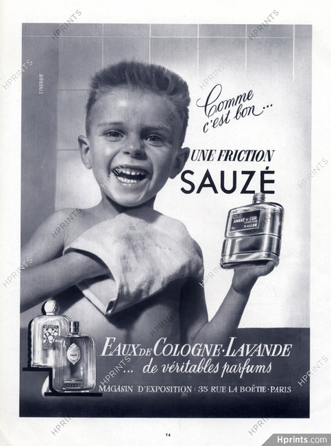 Sauzé (Perfumes) 1948 Eau de Cologne