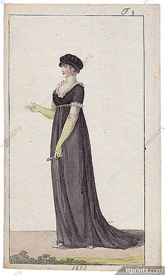 Journal des Luxus und der Moden 1805 N°8 Published in Weimar Fashion