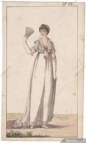 Journal des Luxus und der Moden 1803 N°28 Published in Weimar Fashion Fan