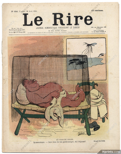 LE RIRE 1901 N°356 Doës, Abel Faivre, 16 pages