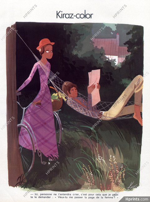 Edmond Kiraz 1973 Les Parisiennes, Kiraz-color