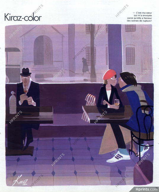Edmond Kiraz 1978 Les Parisiennes, Kiraz-color
