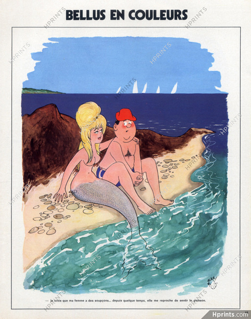 Jean Bellus 1974 Mermaid