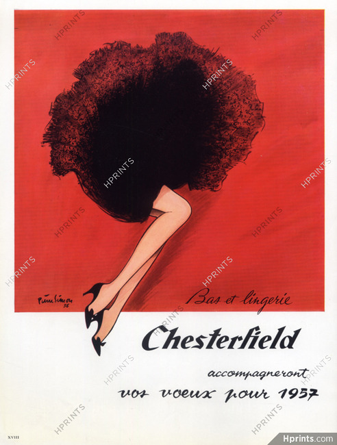 Chesterfield (Lingerie) 1956 Stockings, Pierre Simon