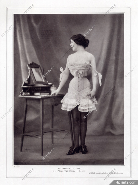 Thylda 1908 Corset, Photo Felix Lingerie