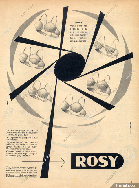 Rosy (Lingerie) 1954 Bra