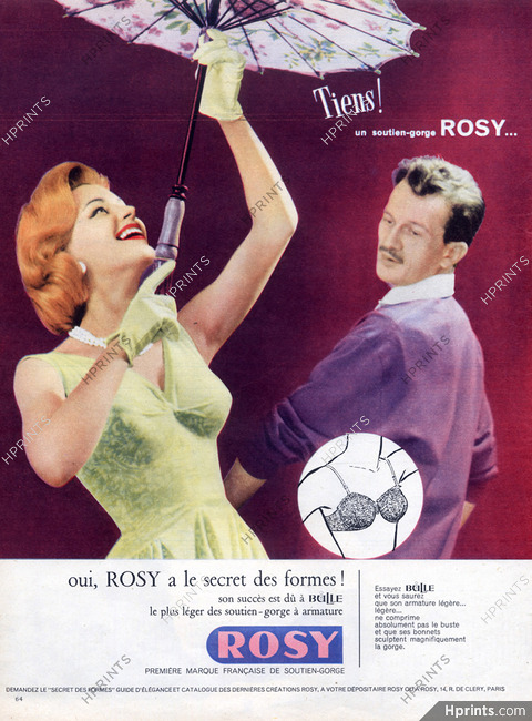 Rosy (Lingerie) 1957 Model Bulle Bra
