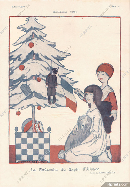 Torné-Esquius 1919 Christmas Tree, Children, Kids, Toys