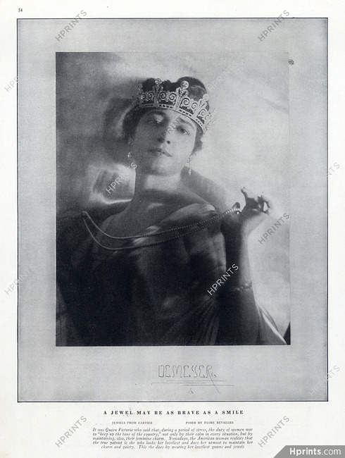 Cartier (Jewels) 1917 Crown, Flore Revalles