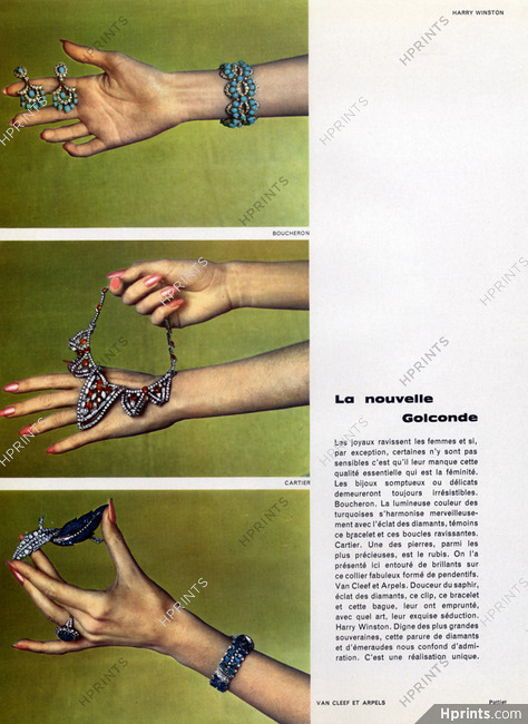 Cartier (Ruby Necklace), Boucheron, Van Cleef & Arpels 1961 Photo Pottier