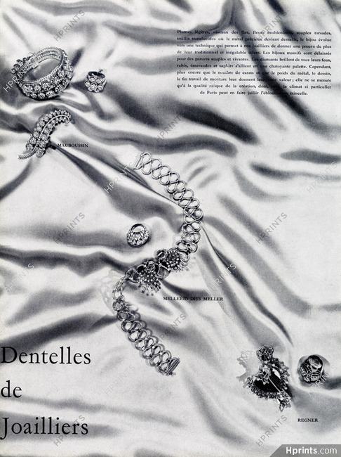 Mellerio dits Meller (Jewels) 1949 Mauboussin Régner