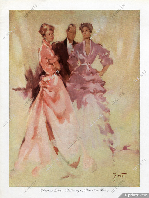 Christian Dior & Balenciaga 1948 Pierre Grisot