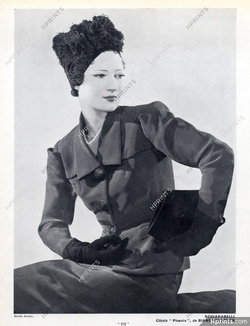 Schiaparelli 1936 Fashion Photography Anzon