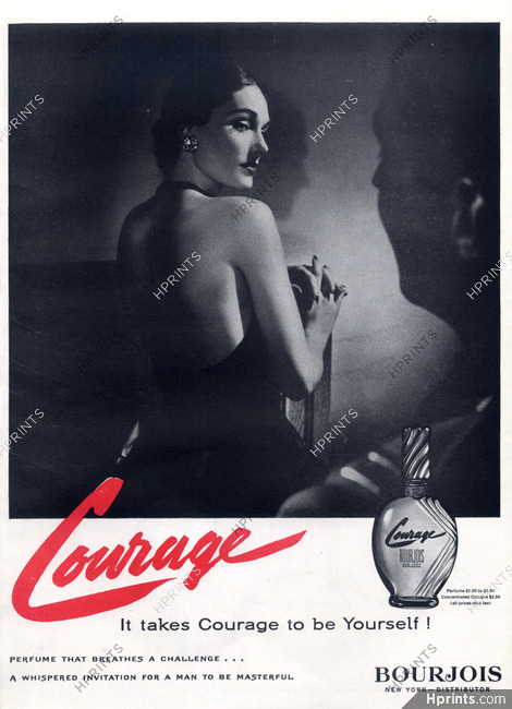 Bourjois (Perfumes) 1945 Courage