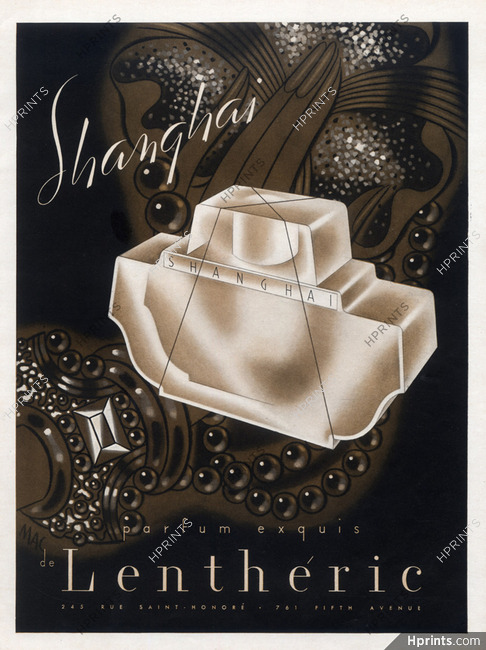Lenthéric (Perfumes) 1939 Shanghaï